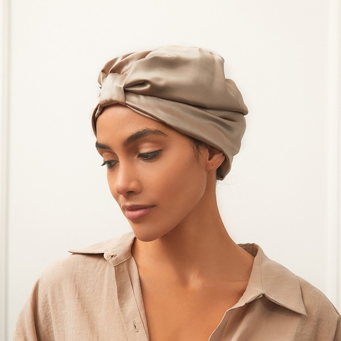 The Silk Sleep Hair Turban - Reviews - Buy Online Sleep And Glow
