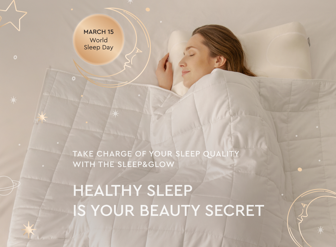 Sleep And Glow Beauty Pillow - Anti Wrinkle & Anti Aging Back Sleeping  Pillow - Beauty Sleep Pillow